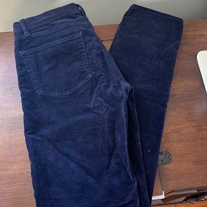 Gap Navy blue corduroy pants